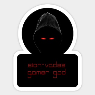 Sion-Vades Gamer God Sticker